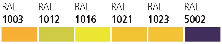 COLORI FASCIA 4 FINITURA SATINATA con sovrapprezzo